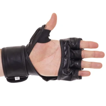 Рукавички для змішаних єдиноборств MMA XXS - чорний