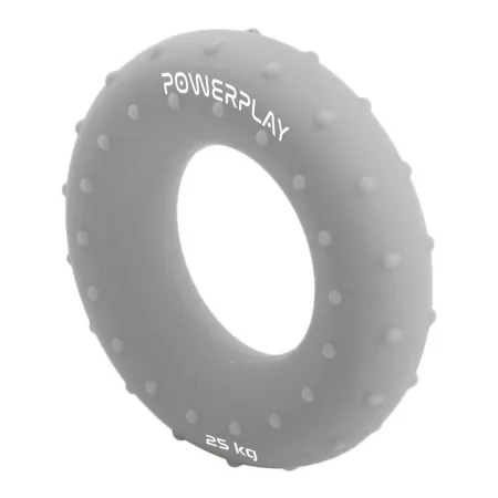 Еспандер кистьовий силіконовий PowerPlay PP-4338 Hand Grip Large 25 кг. сірий