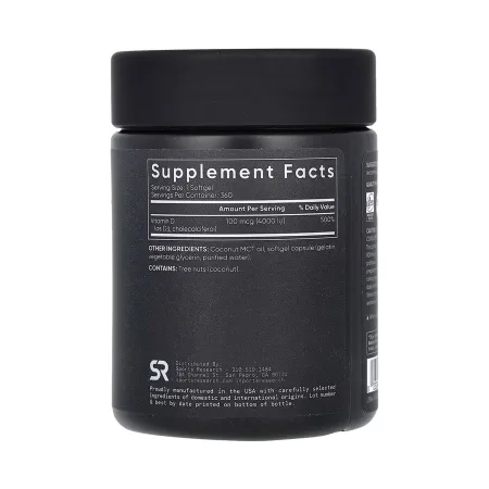 Vitamin D3 4000 IU - 360 софтгель