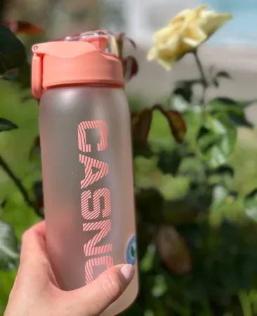 Пляшка для води CASNO 800 мл KXN-1246 рожева