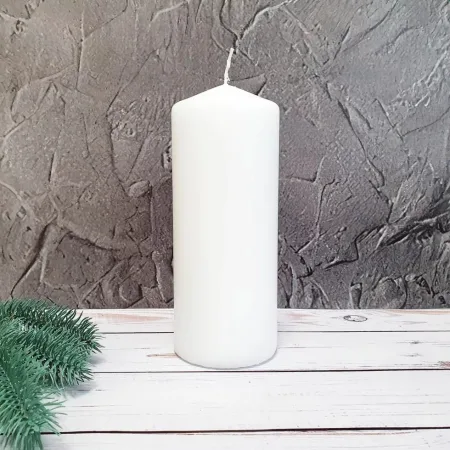 Свічка парафінова циліндрична біла sw60/150