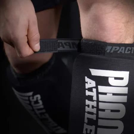 Захист гомілки та стопи Phantom Impact Black універсальний