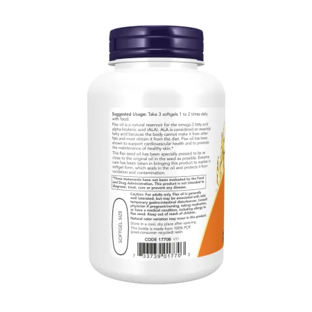 Flax Oil 1000 мг - 100 софтгель