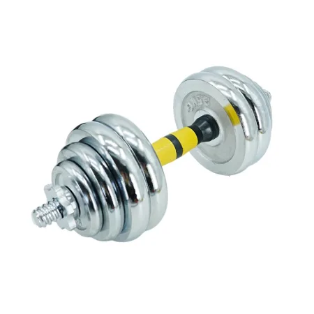 Гантелі розбірні Sport хромовані з грифом у валізі 2 шт по 15 кг