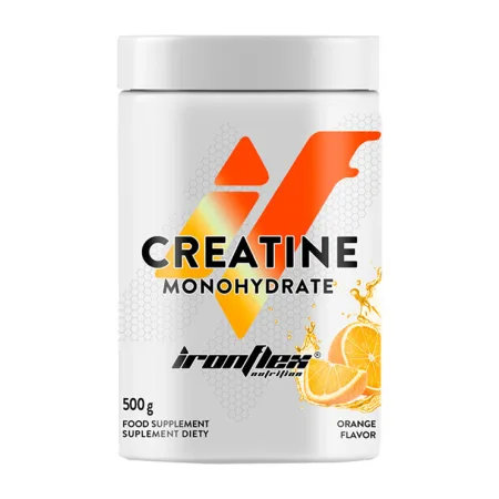Creatine monohydrate - 500 г Помаранчевий