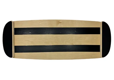 Балансувальна дошка EasyFit баланс борд з валиком чорний