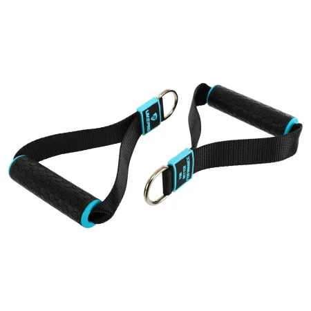 Ручки для еспандерів, резинок та тренажерів STRAP HANDLE PRO LiveUp 2 шт чорний LP8192J