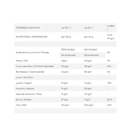 Show box Protein Cookie 27% - 12x40 г апельсин імбир