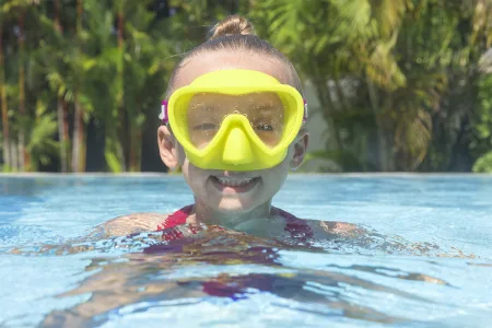 Маска для плавання BESTWAY 3+ 22057 синій