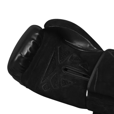 Боксерские перчатки ultra bag boxing gloves черные 397 г