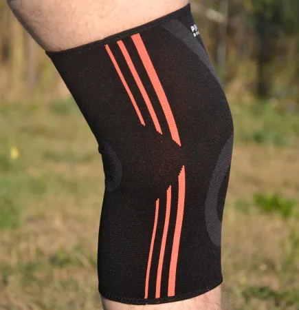 Наколінники Power System PS-6021 Knee Support Evo Black/Orange пара - M