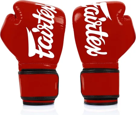 Боксерські рукавиці Fairtex BGV14 Red 10 унцій (бинти в комплекті)