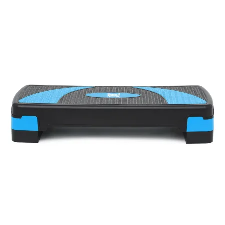 Степ платформа PowerPlay 4358 3 рівні 10 15 20 см By Step Чорно/Синя