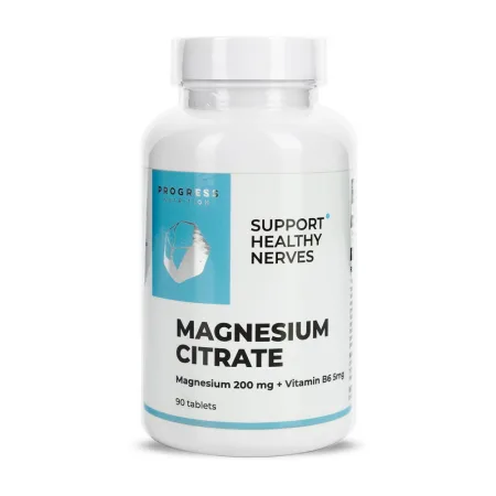 Magnesium Citrate + Vitamin B6 - 90 таблеток
