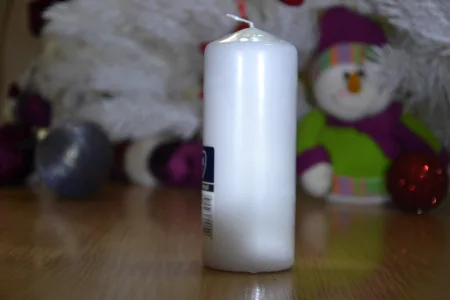 Свічка парафінова циліндрична біла sw60/150