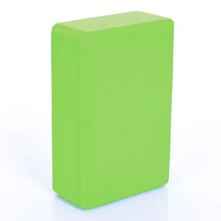 Блок для йоги 180 г 23х15х7,5 см - салатовий