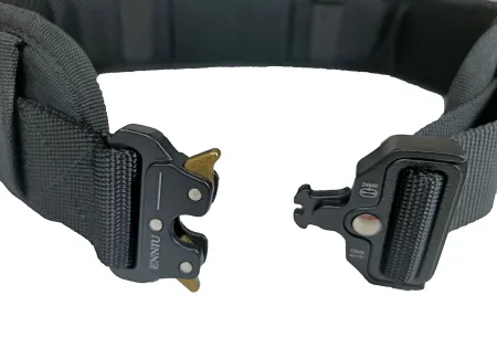 Розвантажувальний тактичний пояс РПС із кріпленням MOLLE чорний (варбелт, warbelt)