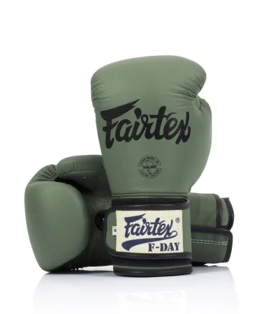 Боксерські рукавиці Fairtex BGV11 Green 16 унцій (бинти в комплекті)