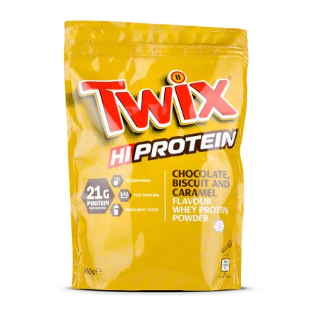 Twix Hi Protein - 455 г шоколад бісквіт та карамель