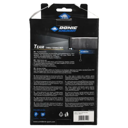 Сітка для настільного тенісу Donic Team Original 808311-1 (оригінал)