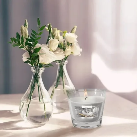 Свічка в скляному стакані Bispol Salt Cave (SN 90-313)