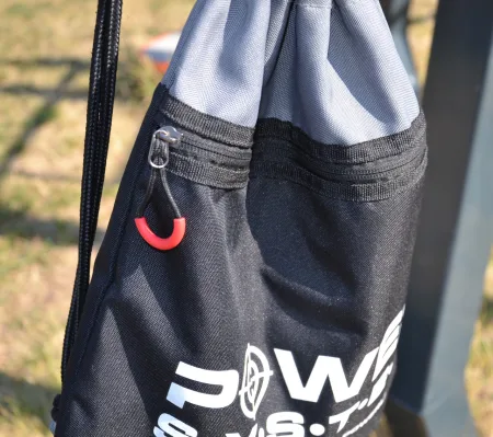 Рюкзак спортивний Power System PS-7011 gym Sack Alpha Blak/Grey