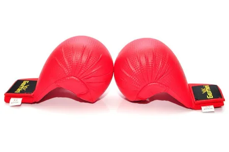 Рукавички накладки для карате Червоний M - XS, S, M, L