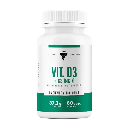 Vit. D3 + K2 MK-7 - 60 капсул