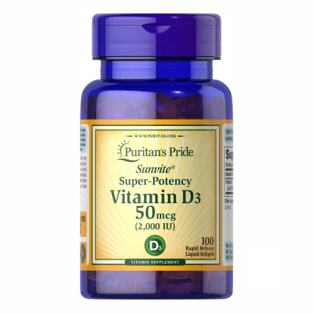 Vitamin D3 50 мкг 2000 - 200 капсул