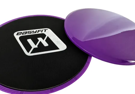 Диски для глайдингу EasyFit фіолетові пара