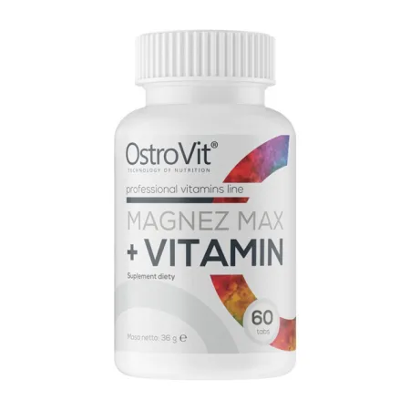 Magnez Max + Vitamin - 60 таблеток