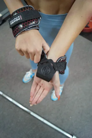 Гаки для тяги на зап'ястя Power System PS-3360 Hooks V2 Black/Red - L