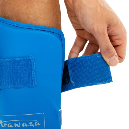 Захист гомілки та стопи для карате Araza BL Replica синій - M