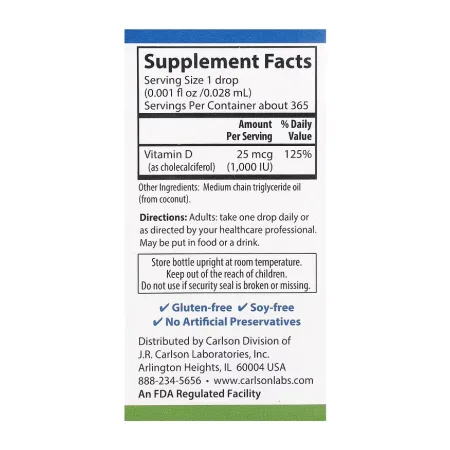 Super Daily D3 1000 IU - 10,3 мл