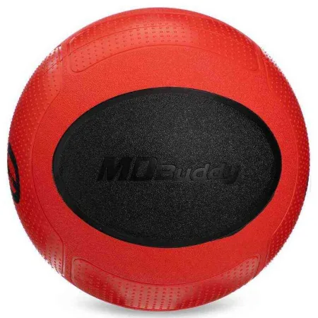 Мяч медицинский медбол Medicine Ball 9 кг красный-чёрный