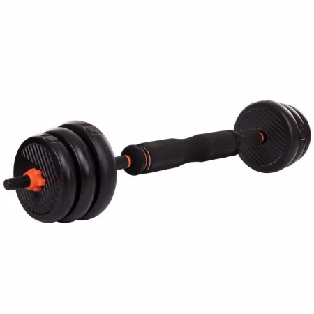 Набір трансформер гантелі гиря штанга упори 6в1 FED 30 кг чорний