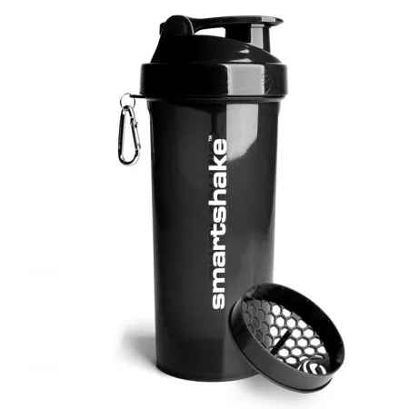 Шейкер спортивний Smartshake Lite 1000 мл Glossy-Black