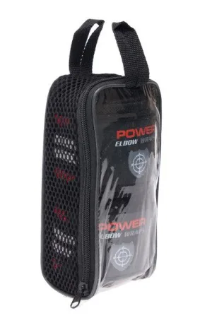Бинти на лікоть Power System PS-3600 Elbow Wraps Red/чорнийпара