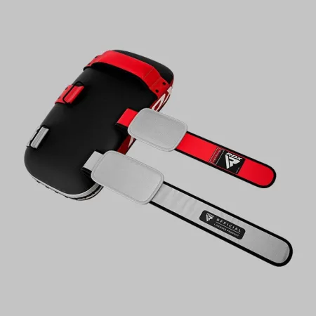 Пади для тайського боксу RDX T1 Curved Thai Kick Pad Red (1 шт.)