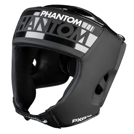 Боксерський шолом Phantom APEX Open Face Head Protection Black універсальний