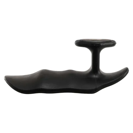 Накладки на долоні грипси Gym Grips силіконові, 2 шт, чорні - 9х5х3,5 см