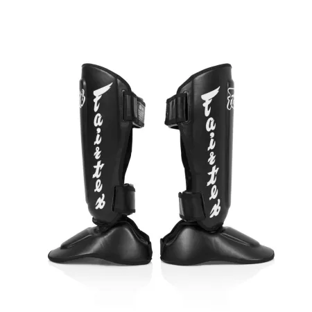 Захист гомілки та стопи Fairtex SP7 Shin Pads Black M