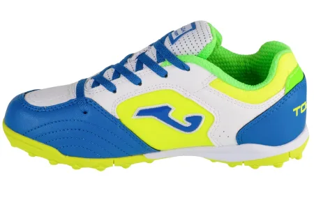 Сороконіжки дитячі Joma TOP FLEX JR Дет 33 розмір TPJW2402TF біло-жовто-сині (Оригінал)