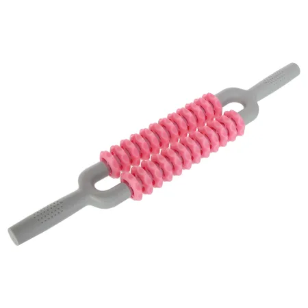 Масажер-палка роликовий 10 масажерів червоний
