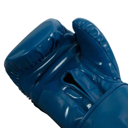 Боксерські рукавиці TITLE Boxing Inferno Intensity Elastic Blue/White / 16 унцій