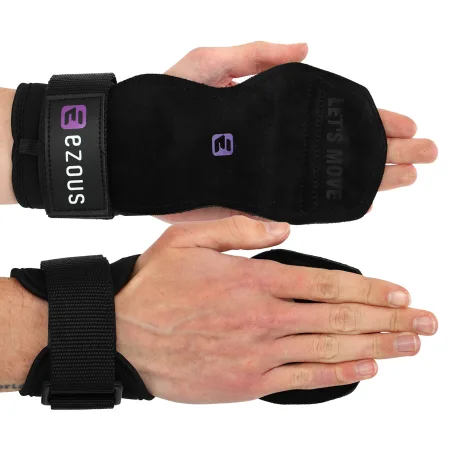 Накладки для підтягувань і тяг POWER GRASP PRO 2.0 EZOUS 2 шт чорний універсальний