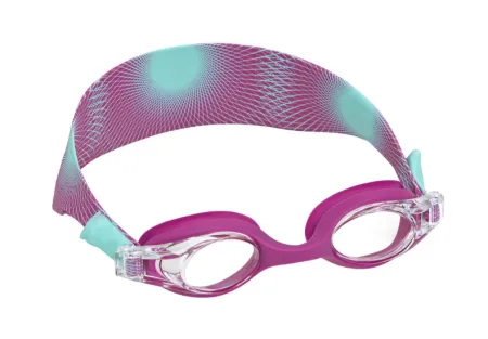 Окуляри для плавання BESTWAY 7+ 21177 рожевий-синій