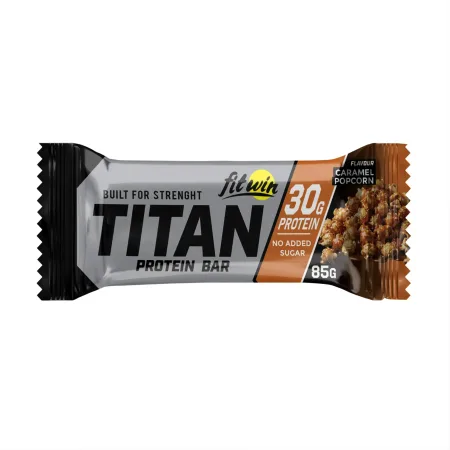 TITAN BAR 9×85 г карамель-попкорн