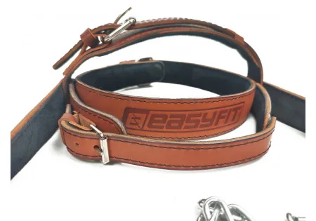 Harness EasyFit BISON brown (leather)