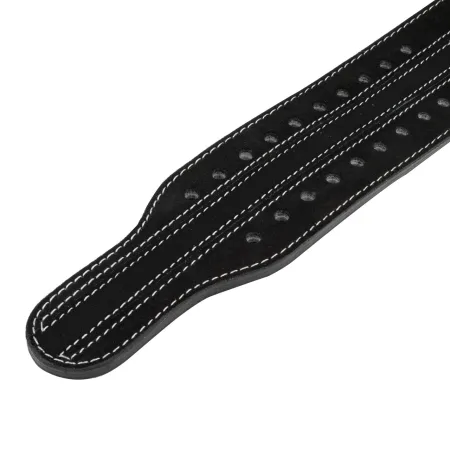 Пояс для пауерліфтингу Power System PS-3800 PowerLifting шкіряний Black - M